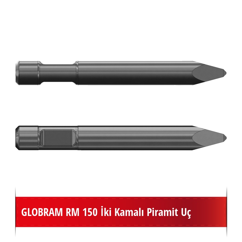 Globram RM 150 Kırıcı Ucu - Piramit Uç