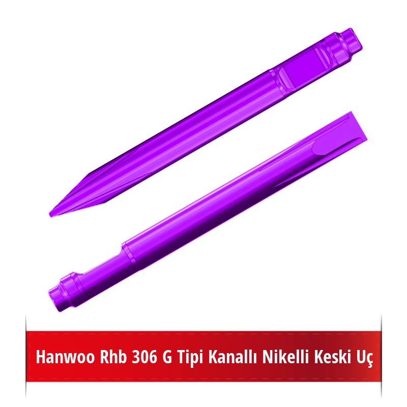 Hanwoo Rhb 306 G Tipi Kanallı Nikelli Keski Uç