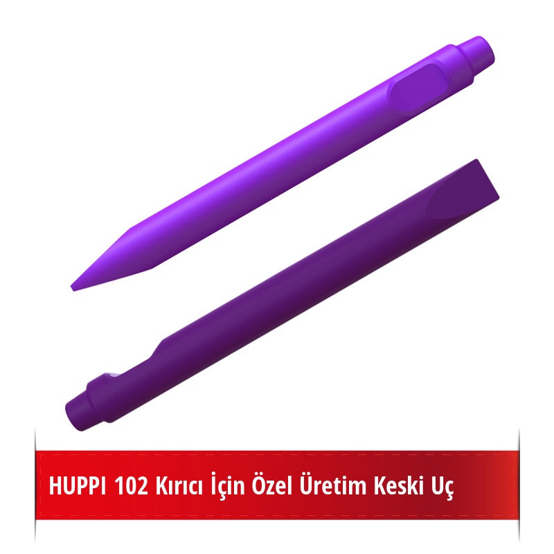 HUPPI 102 Kırıcı İçin Nikelli Keski Uç