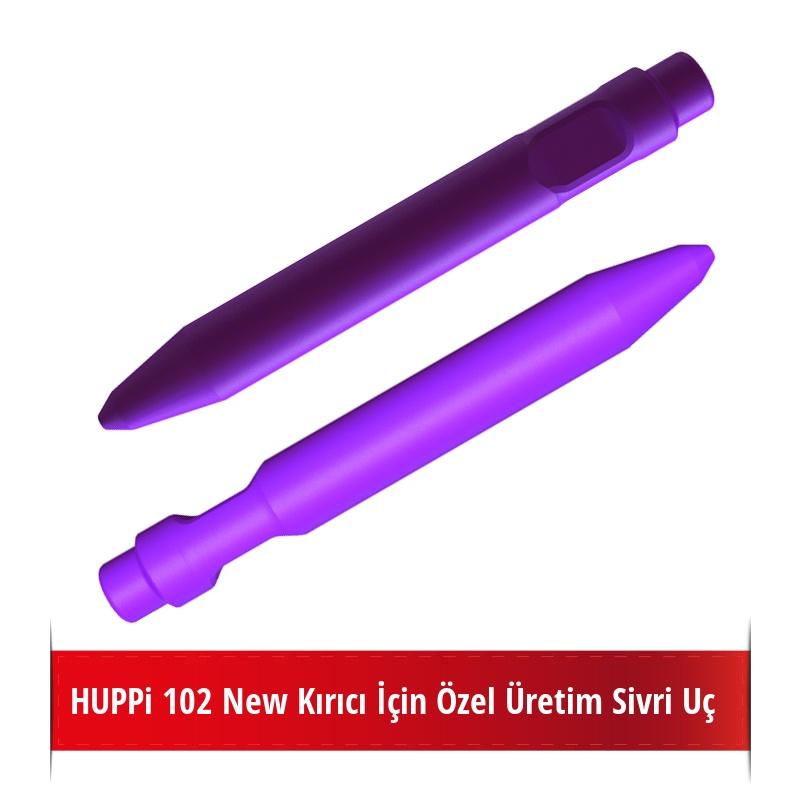 HUPPi 102 New Kırıcı İçin Nikelli Sivri Uç