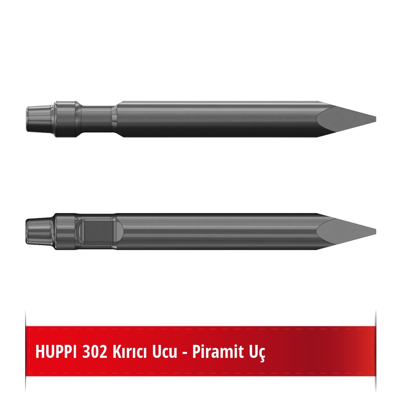 HUPPI 302 Kırıcı Ucu - Piramit Uç