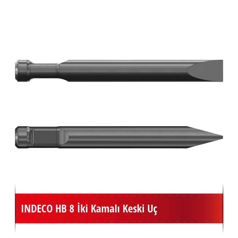 Indeco HB 8 Kırıcı Ucu - Keski Uç