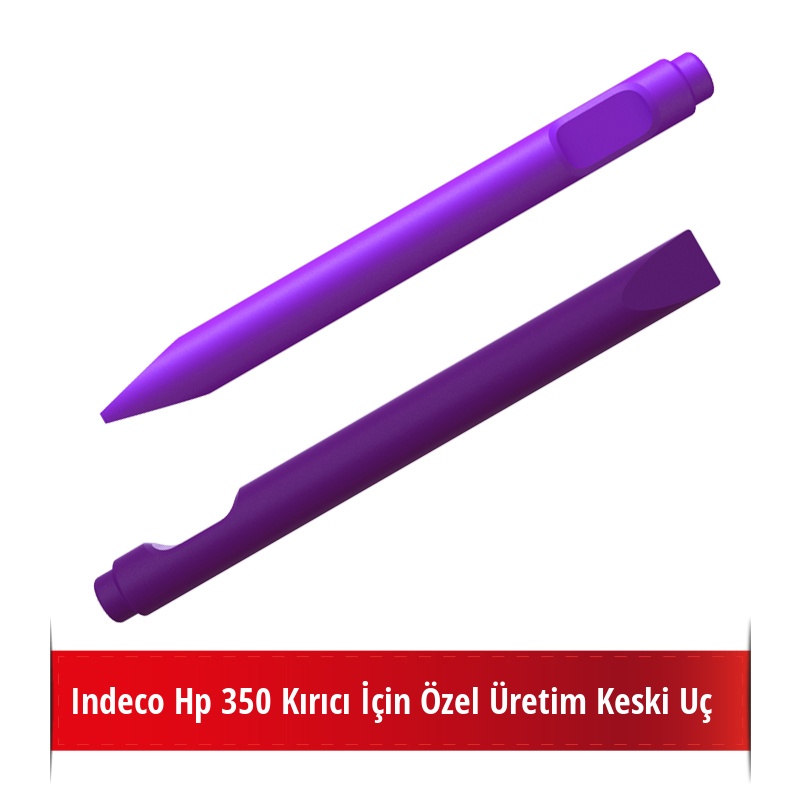 Indeco Hp 350 Kırıcı İçin Nikelli Keski Uç