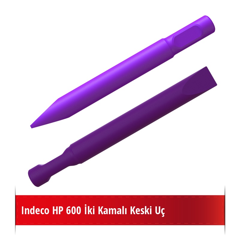 Indeco HP 600 Kırıcı İçin Nikelli Keski Uç