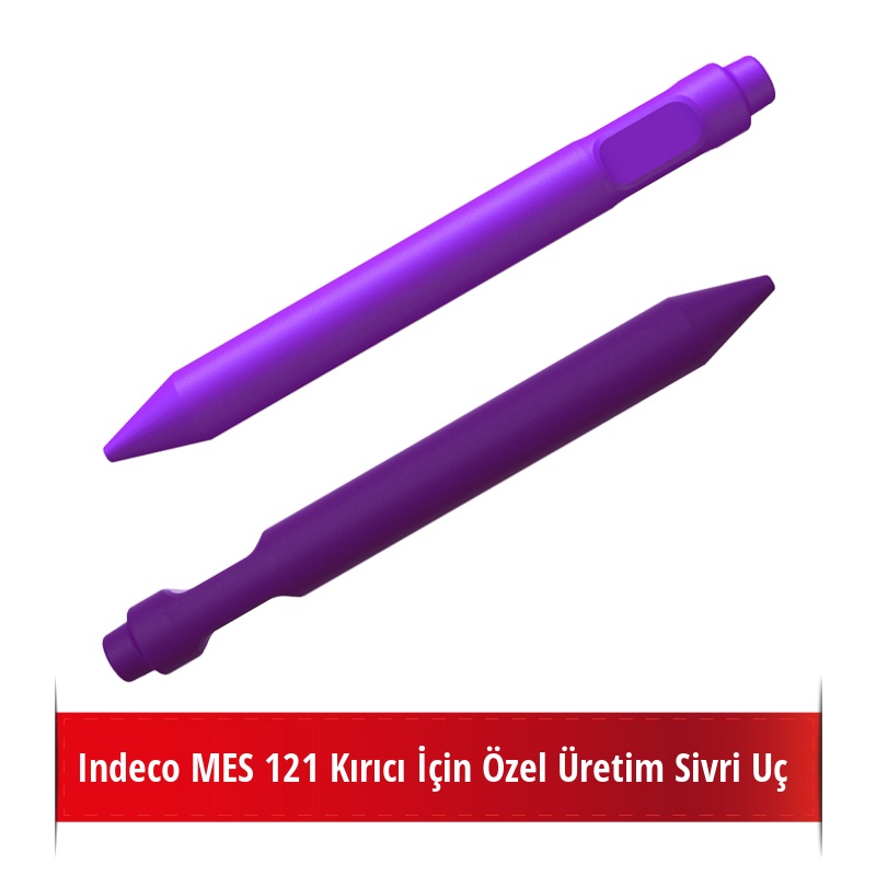 Indeco MES 121 Kırıcı İçin Nikelli Sivri Uç