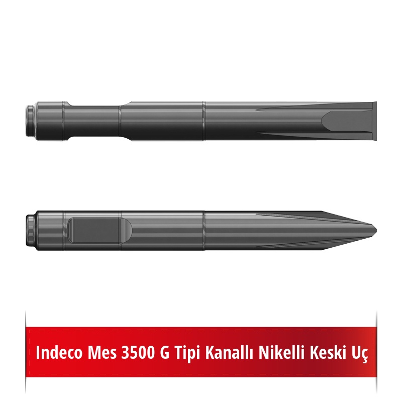 Indeco Mes 3500 G Tipi Kanallı Nikelli Keski Uç