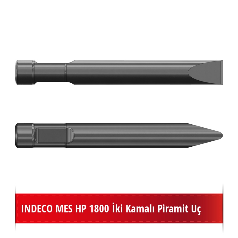 Indeco HP 1800 Kırıcı Ucu - Piramit Uç