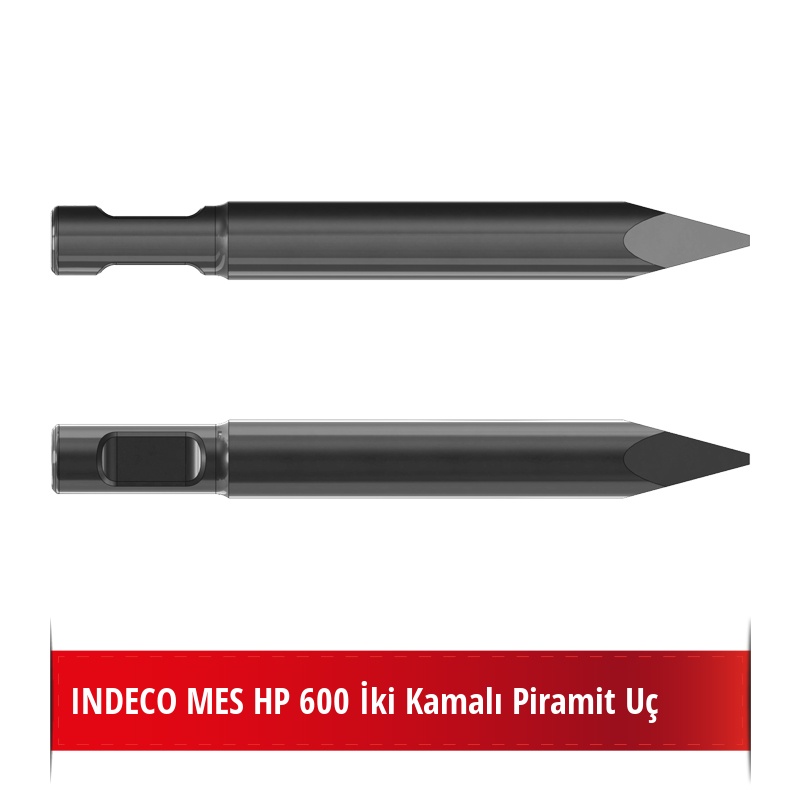 Indeco HP 600 Kırıcı Ucu - Piramit Uç