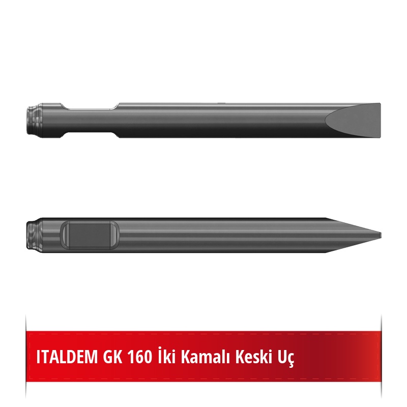 Italdem GK 160 Kırıcı Ucu - Keski Uç