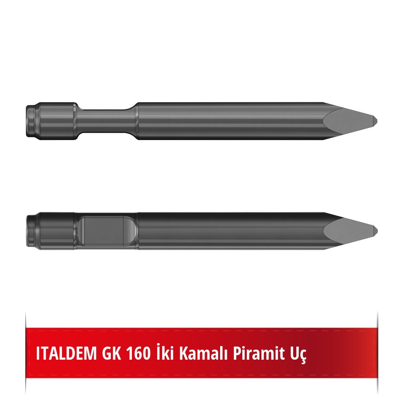 Italdem GK 160 Kırıcı Ucu - Piramit Uç