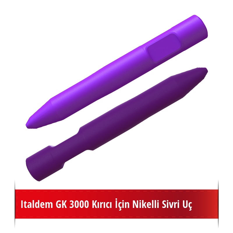 Italdem GK 3000 Kırıcı İçin Nikelli Sivri Uç