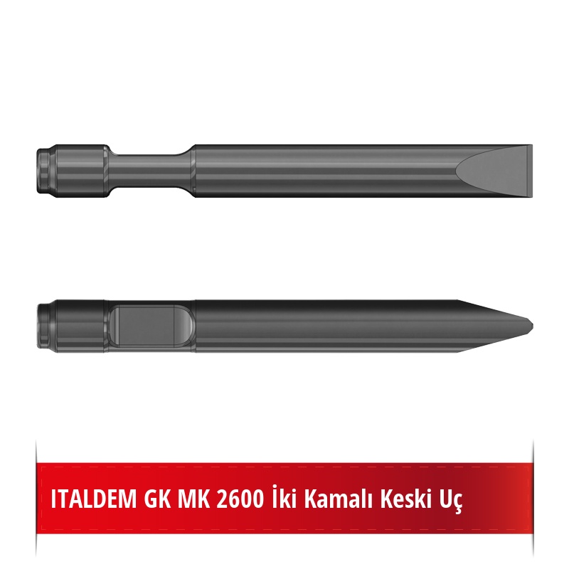 Italdem GK MK 2600 Kırıcı Ucu - Keski Uç