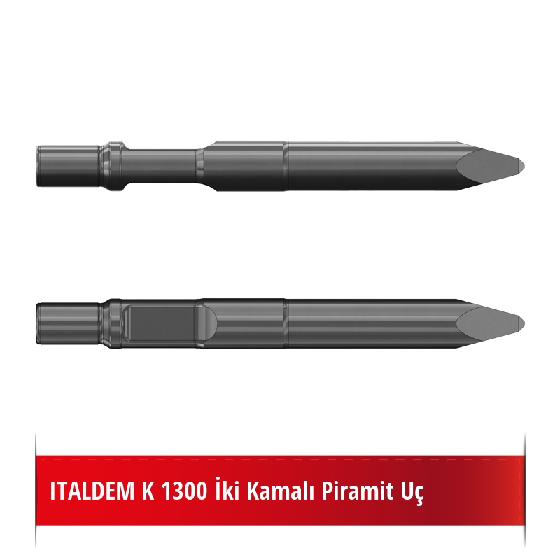 Italdem K 1300 Kırıcı Ucu - Piramit Uç