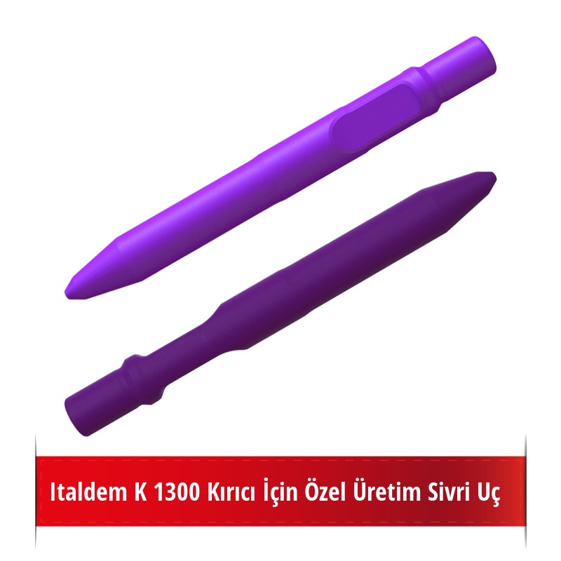 Italdem K 1300 Kırıcı İçin Nikelli Sivri Uç