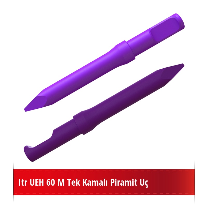 Itr UEH 60 M Kırıcı İçin Nikelli Piramit Uç