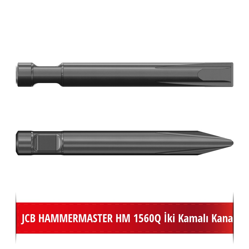 Jcb Hammermaster HM 1560Q Kırıcı Ucu - Kanallı Keski Uç