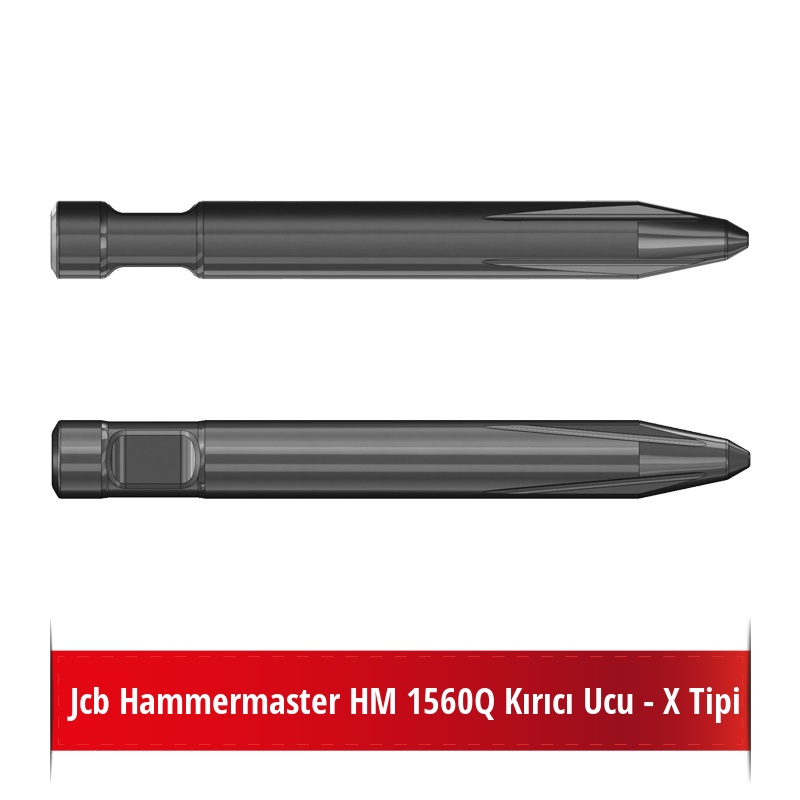 Jcb Hammermaster HM 1560Q Kırıcı Ucu - X Tipi Sivri Uç