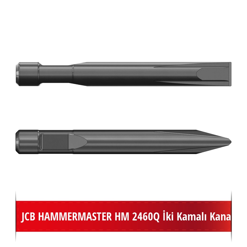 Jcb Hammermaster HM 2460Q Kırıcı Ucu - Kanallı Keski Uç