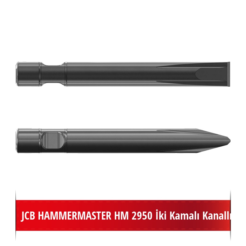 Jcb Hammermaster HM 2950 Kırıcı Ucu - Kanallı Keski Uç