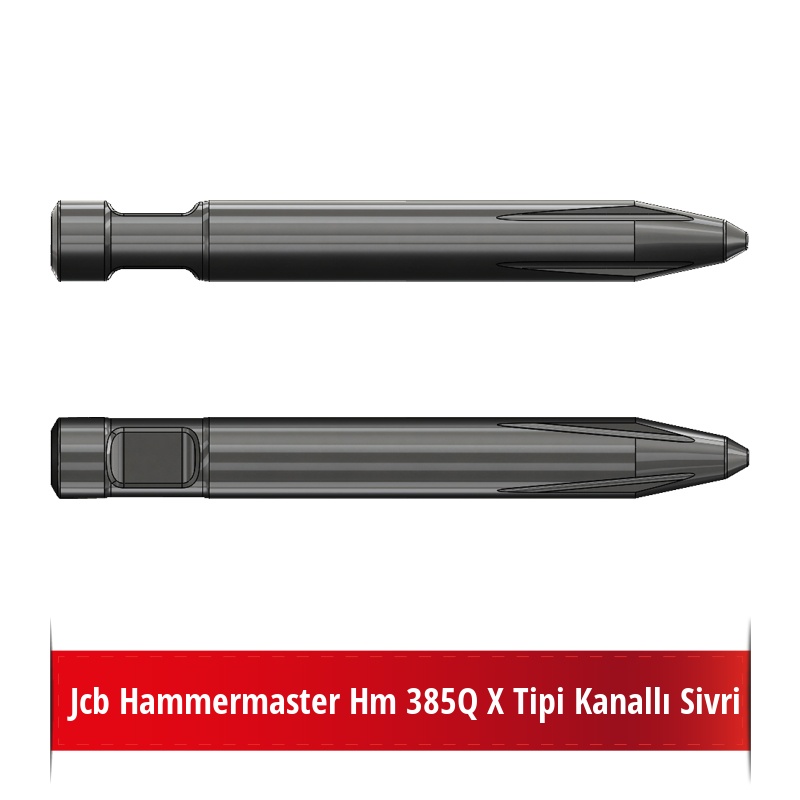 Jcb Hammermaster Hm 385Q X Tipi Kanallı Sivri Uç