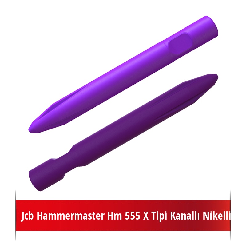 Jcb Hammermaster Hm 555 X Tipi Kanallı Nikelli Sivri Uç