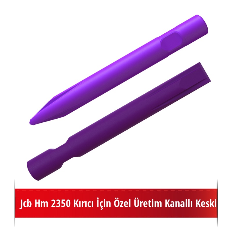 Jcb Hm 2350 Kırıcı İçin Nikelli Kanallı Keski Uç