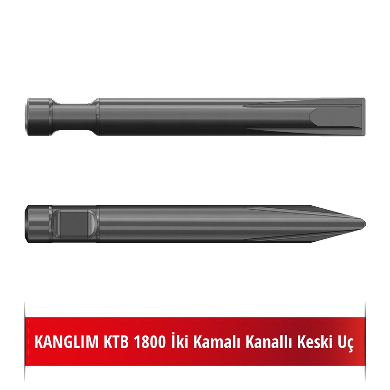 KANGLIM KTB 1800 Kırıcı Ucu - Kanallı Keski Uç