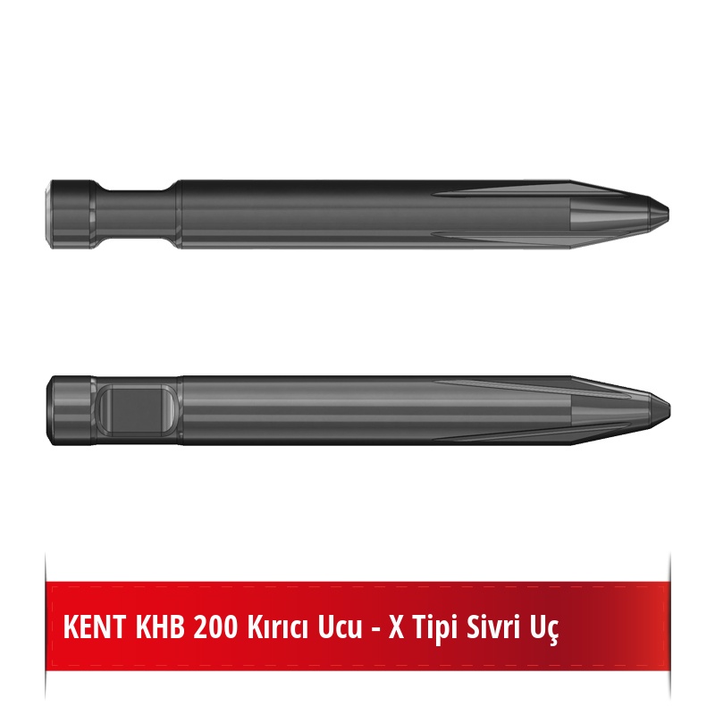 KENT KHB 200 Kırıcı Ucu - X Tipi Sivri Uç