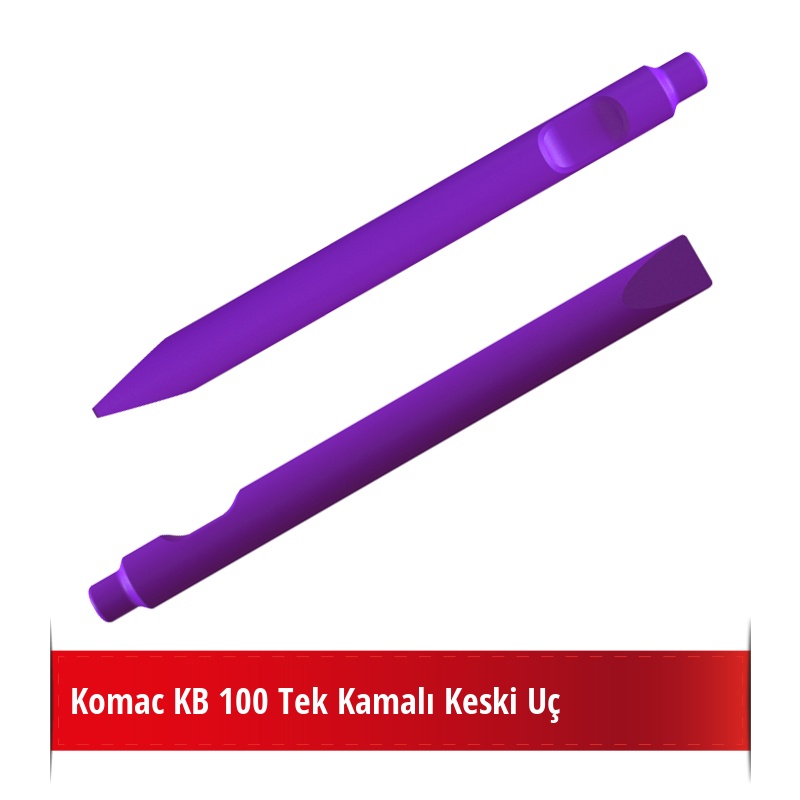 Komac KB 100 Kırıcı İçin Nikelli Keski Uç