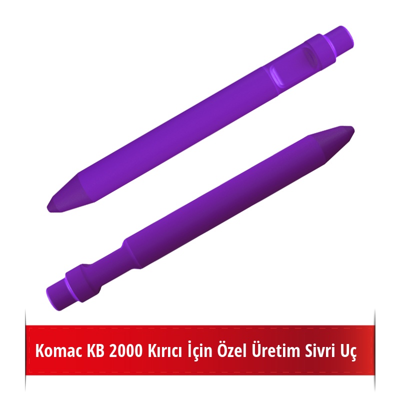 Komac KB 2000 Kırıcı İçin Nikelli Sivri Uç