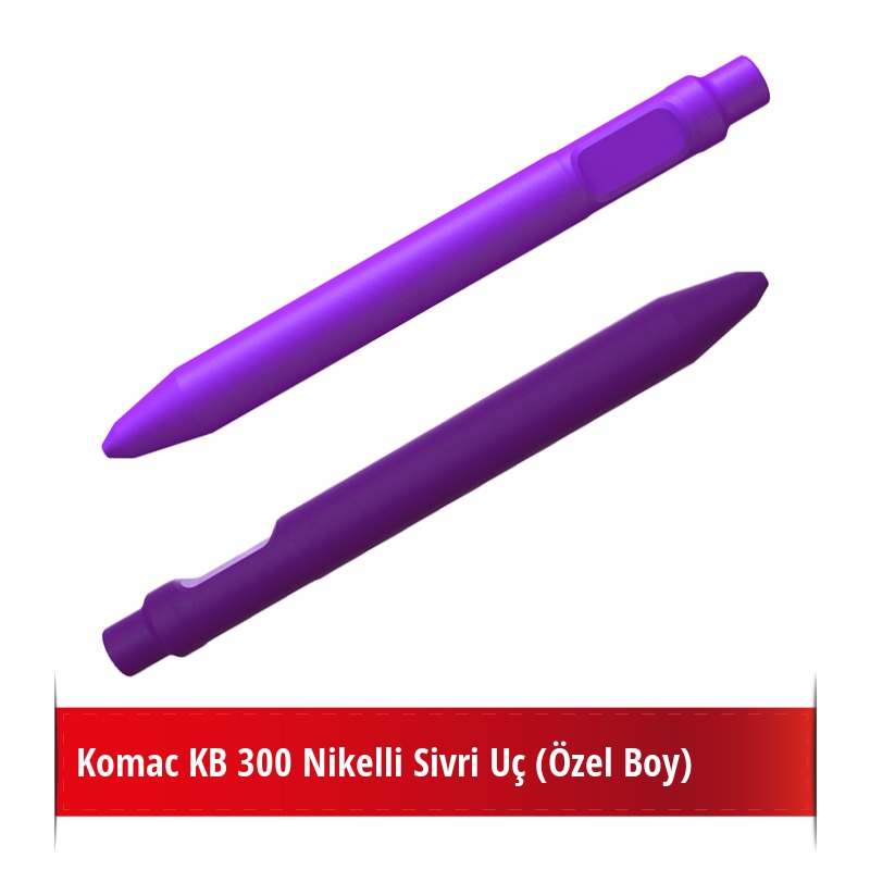 Komac KB 300 Nikelli Sivri Uç (Özel Boy)