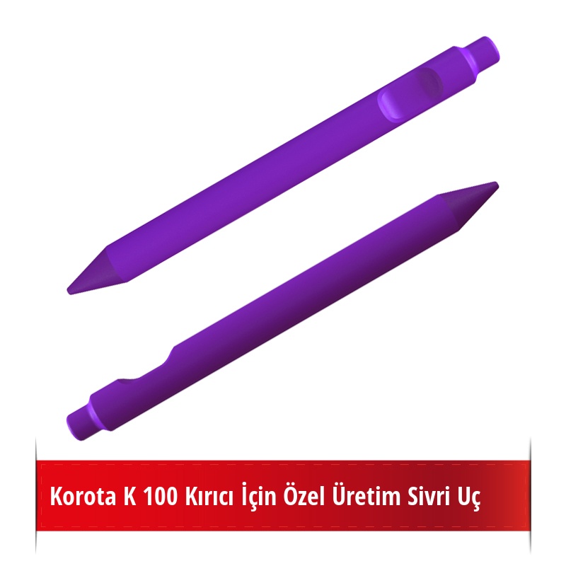 Korota K 100 Kırıcı İçin Nikelli Sivri Uç