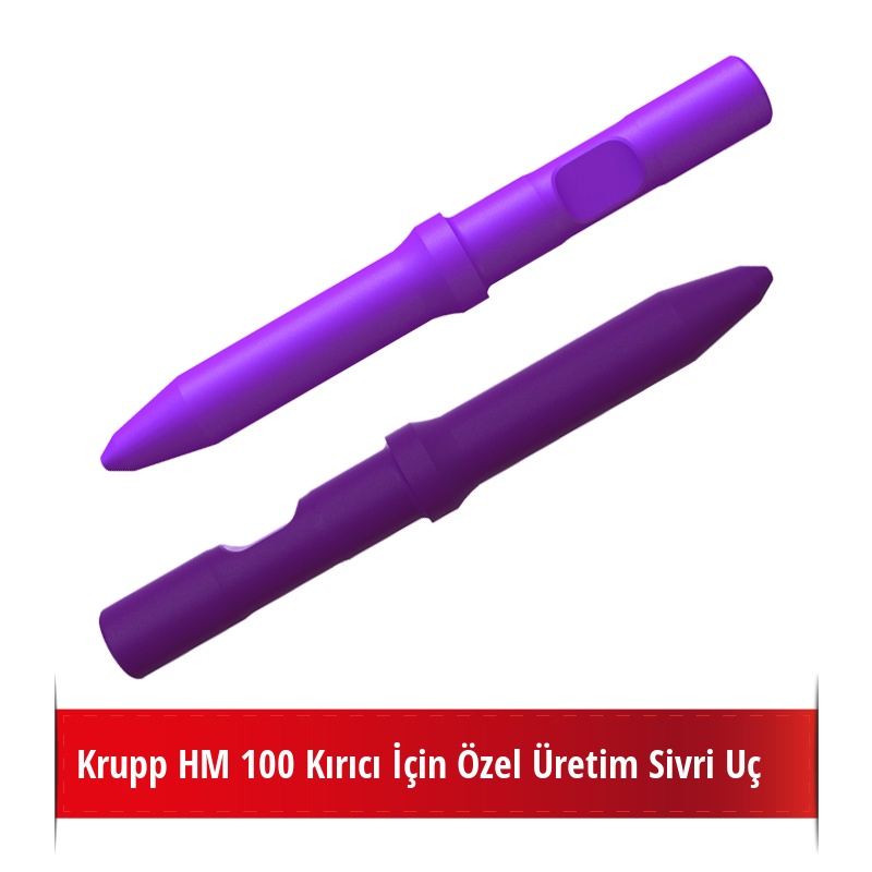 Krupp HM 100 Kırıcı İçin Nikelli Sivri Uç