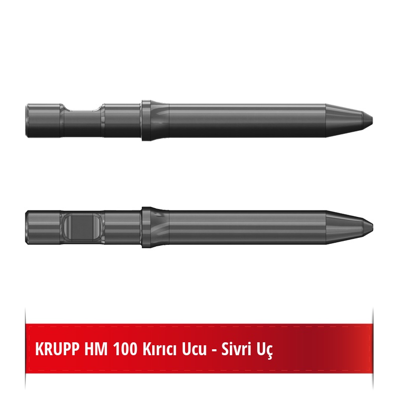 Krupp HM 100 Kırıcı Ucu - Sivri Uç