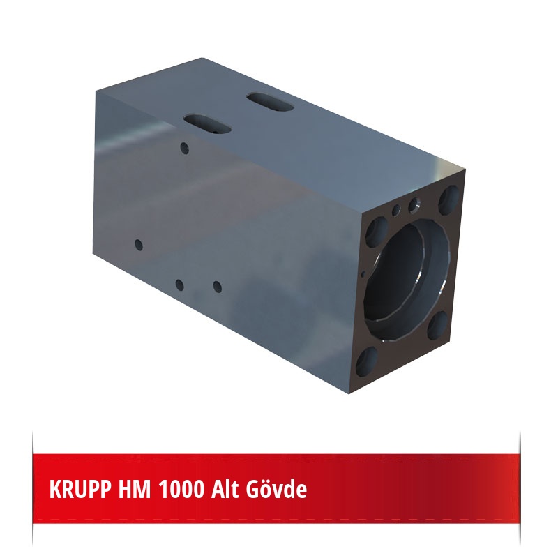 Krupp HM 1000 Alt Gövde