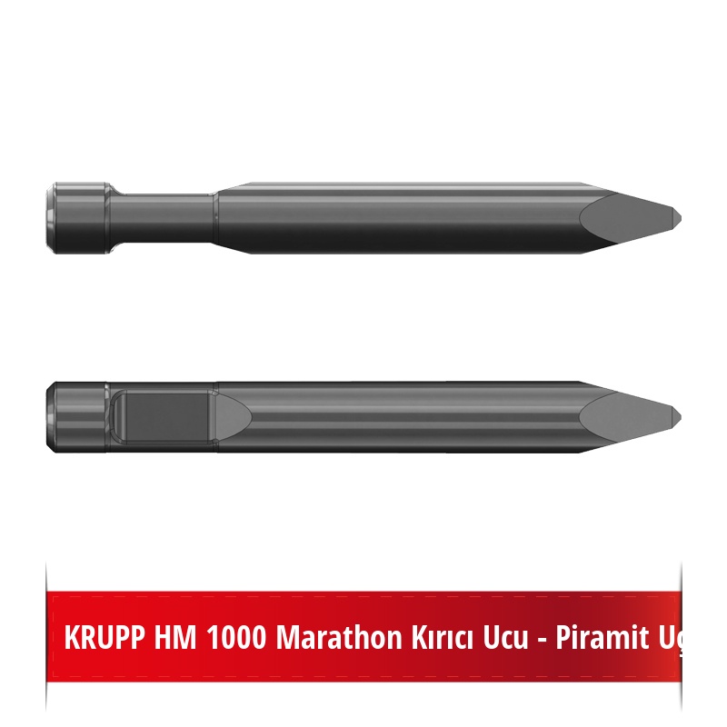 Krupp HM 1000 Marathon Kırıcı Ucu - Piramit Uç