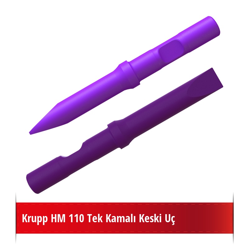 Krupp HM 110 Kırıcı İçin Nikelli Keski Uç