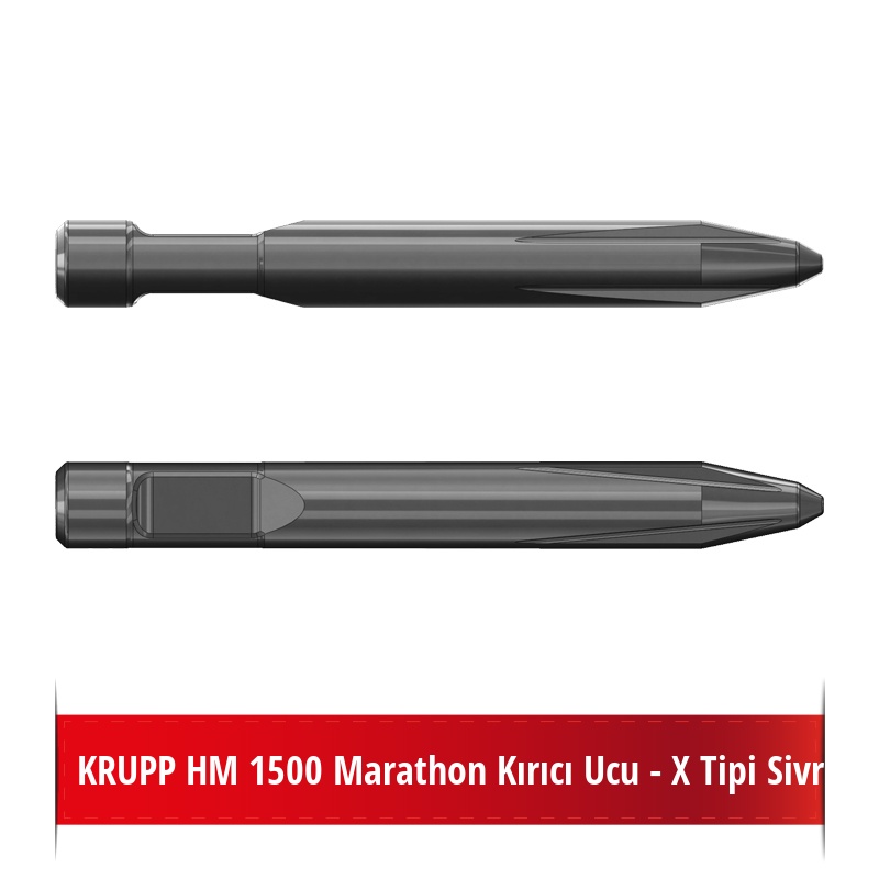 Krupp HM 1500 Marathon Kırıcı Ucu - X Tipi Sivri Uç