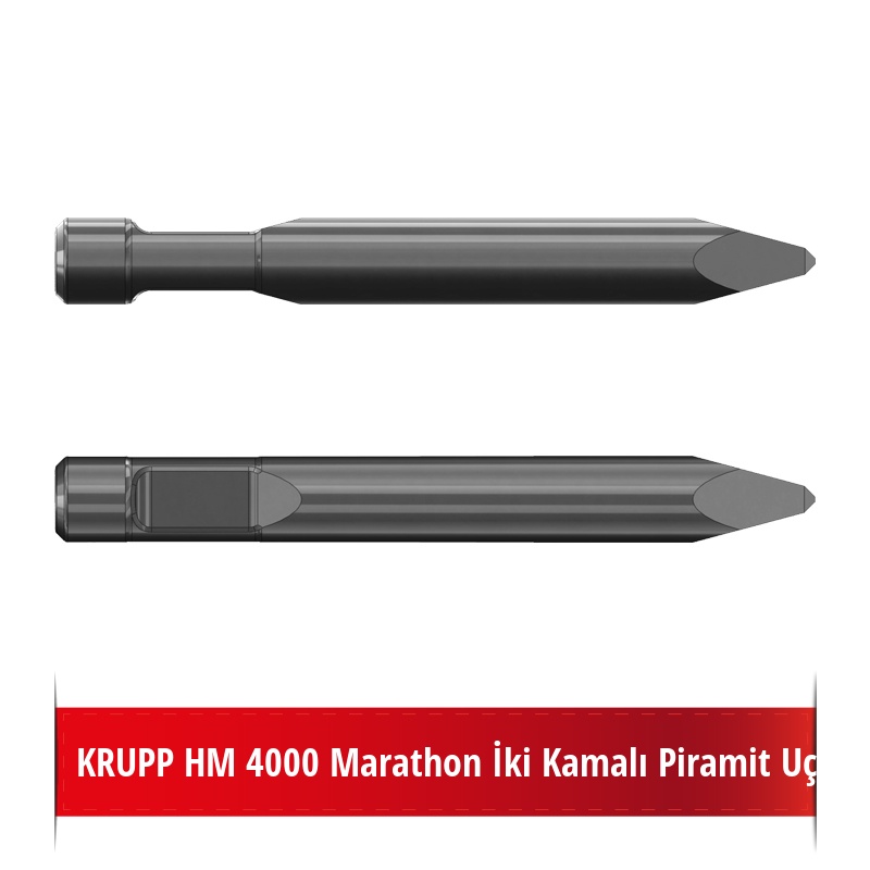 Krupp HM 4000 Marathon Kırıcı Ucu - Piramit Uç