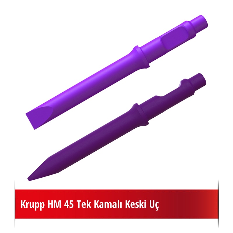 Krupp HM 45 Kırıcı İçin Nikelli Keski Uç