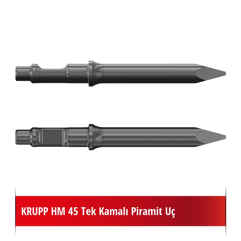 Krupp HM 45 Kırıcı Ucu - Piramit Uç