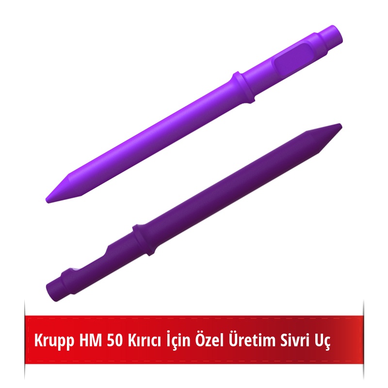 Krupp HM 50 Kırıcı İçin Nikelli Sivri Uç