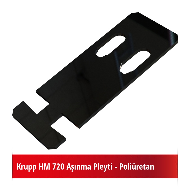 Krupp HM 720 Aşınma Pleyti - Poliüretan