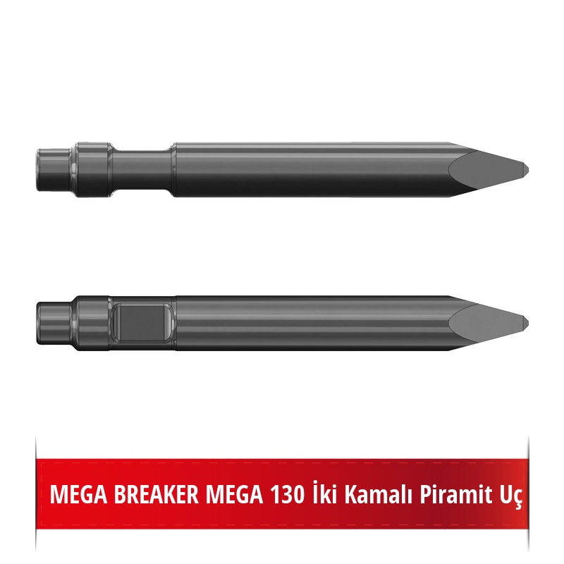 MEGA BREAKER MEGA 130 Kırıcı Ucu - Piramit Uç