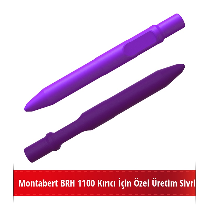 Montabert BRH 1100 Kırıcı İçin Nikelli Sivri Uç