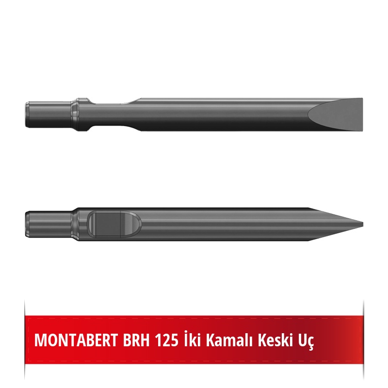 Montabert BRH 125 Kırıcı Ucu - Keski Uç