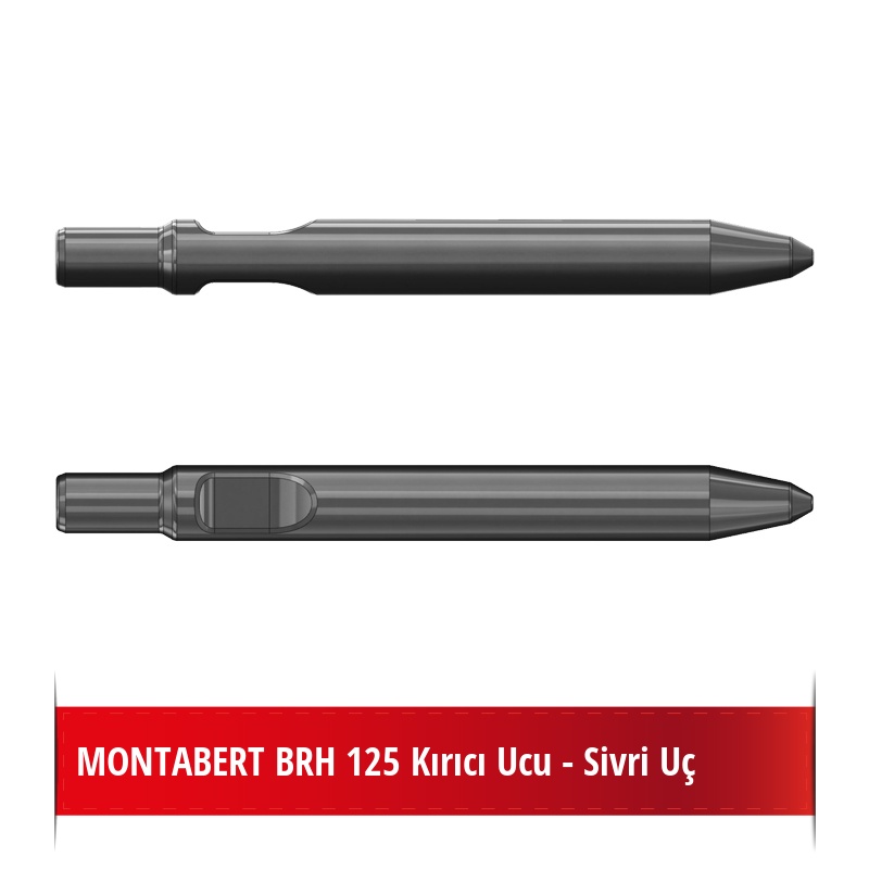 Montabert BRH 125 Kırıcı Ucu - Sivri Uç