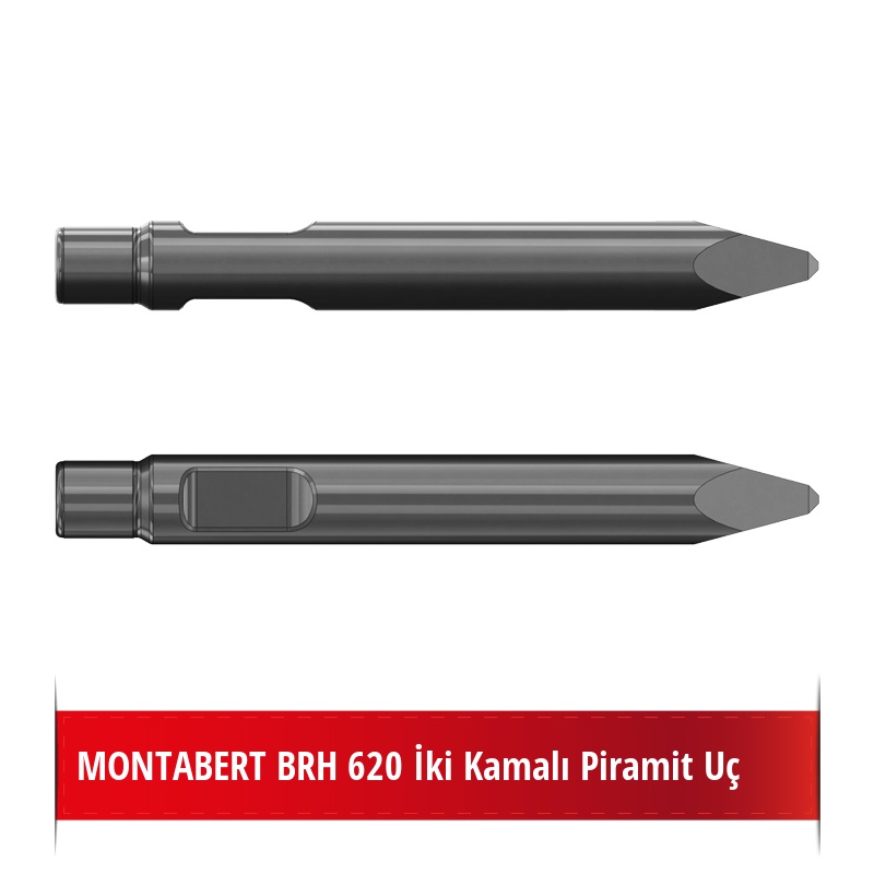 Montabert BRH 620 Kırıcı Ucu - Piramit Uç