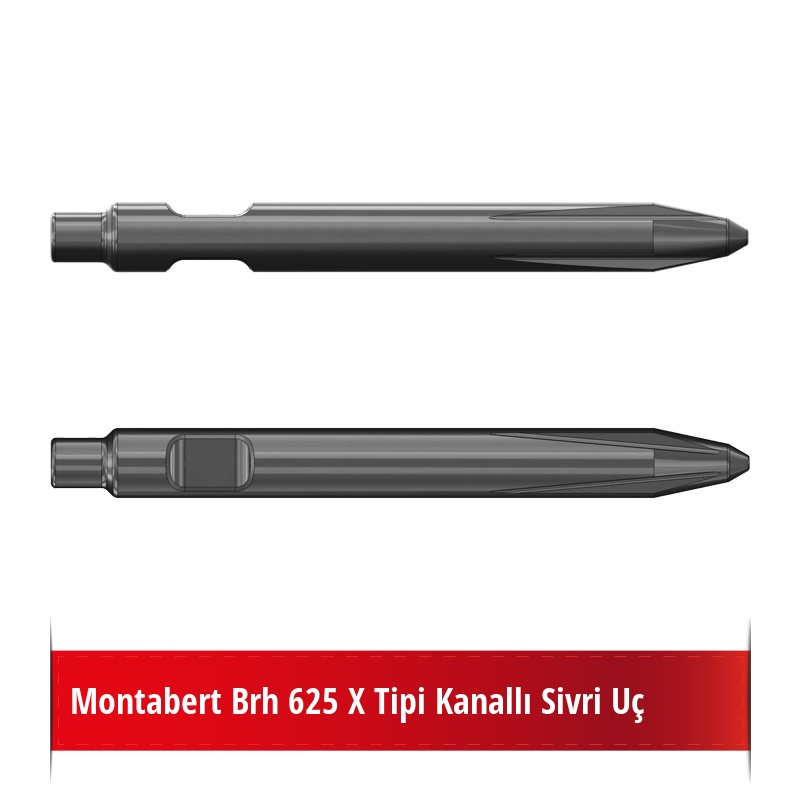 Montabert Brh 625 X Tipi Kanallı Sivri Uç