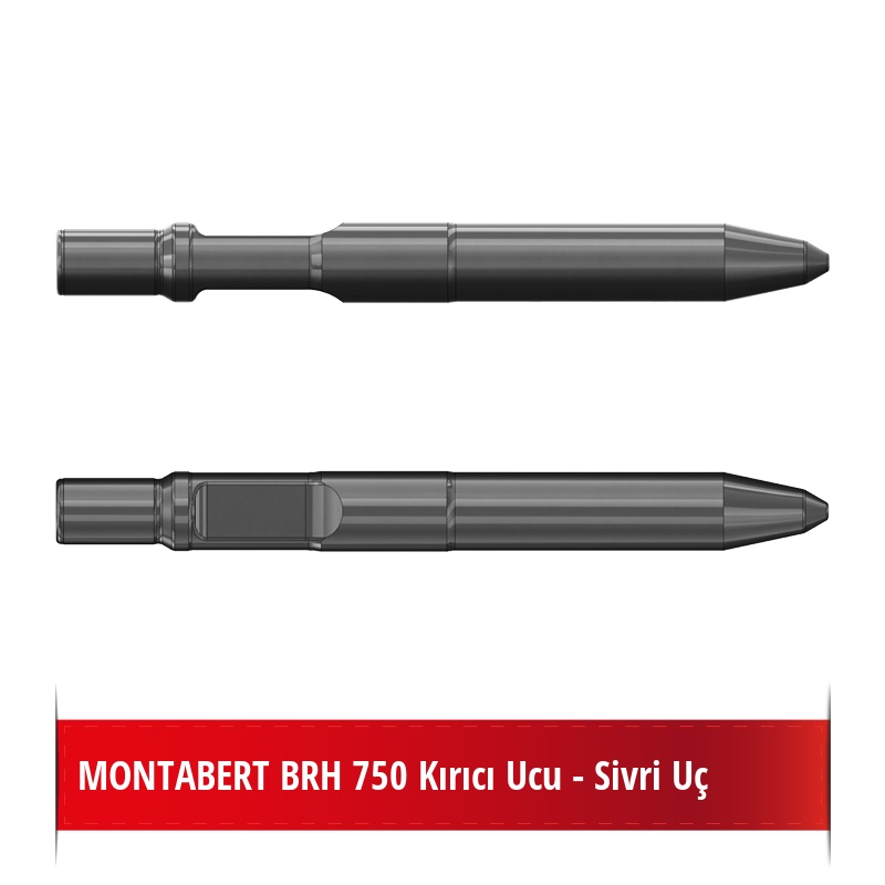 Montabert BRH 750 Kırıcı Ucu - Sivri Uç